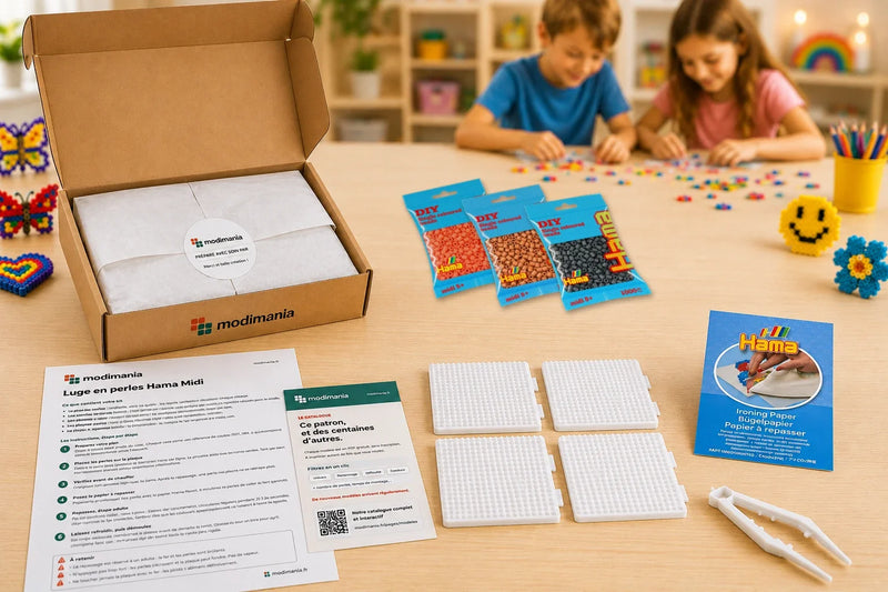 Kit complet de perles Hama Midi pour Kicklee