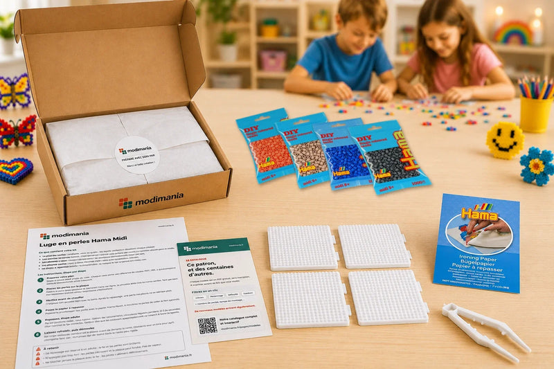 Kit complet de perles Hama Midi pour Léviator