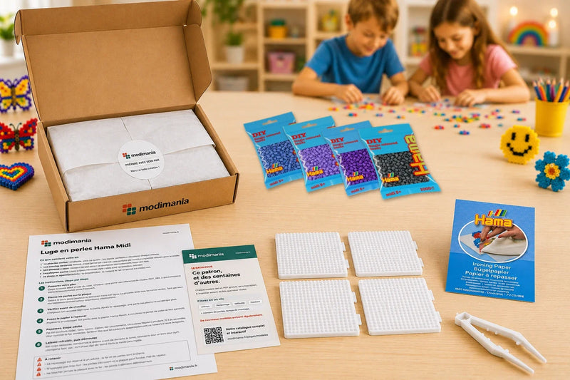 Kit complet de perles Hama Midi pour Nosferapti