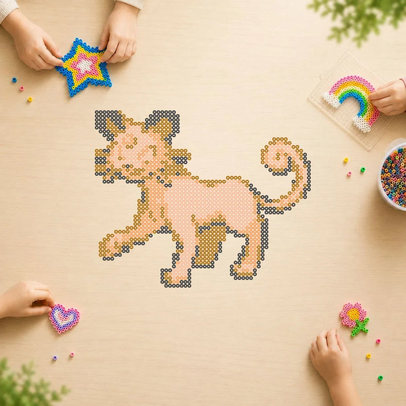 Persian — modèle terminé en perles Hama