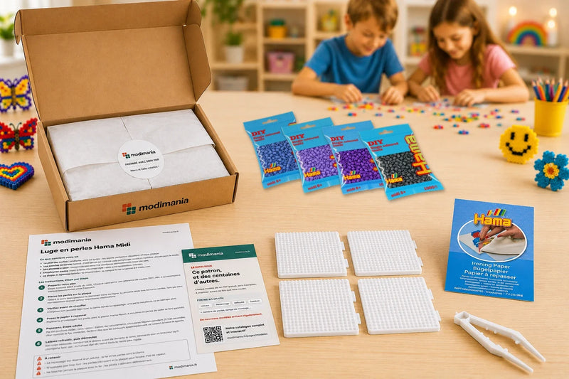 Kit complet de perles Hama Midi pour Ptéra