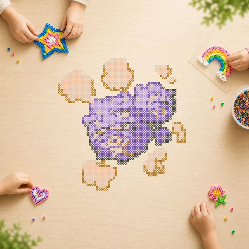 Smogogo — modèle terminé en perles Hama