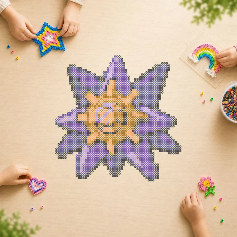 Staross — modèle terminé en perles Hama