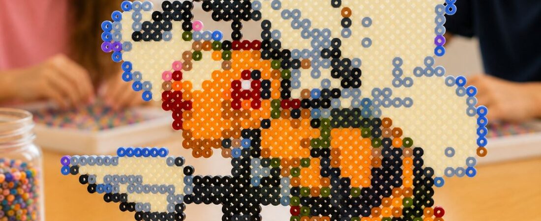 Dardargnan en perles Hama Midi