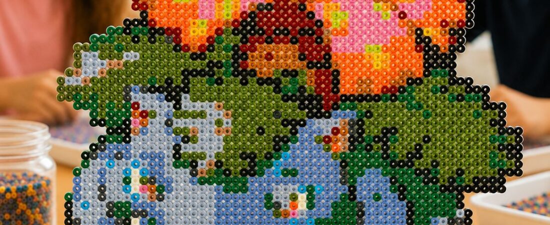 Florizarre en perles Hama Midi