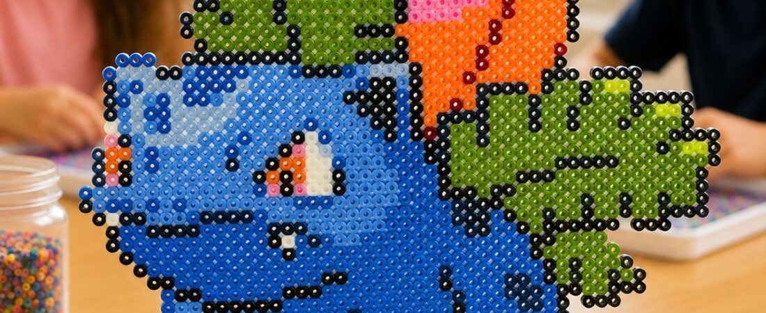 Herbizarre en perles Hama Midi