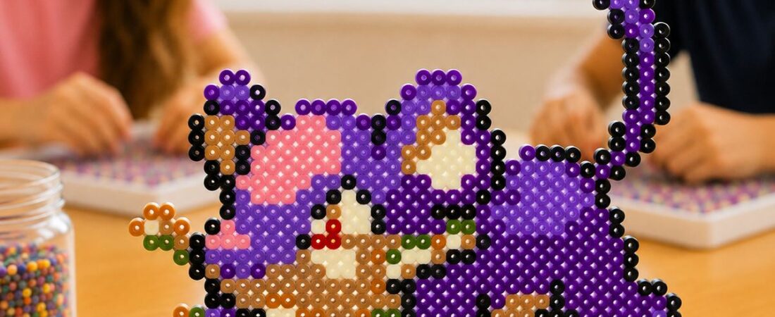 Rattata en perles Hama Midi