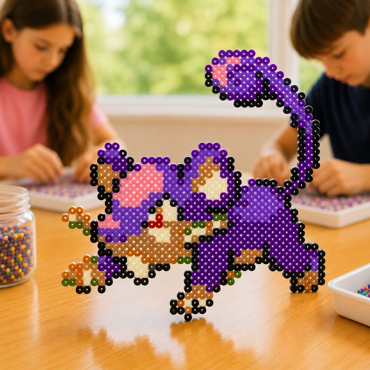 Rattata en perles Hama Midi