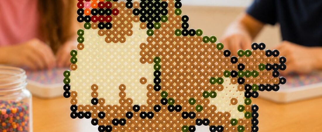 Roucool en perles Hama Midi