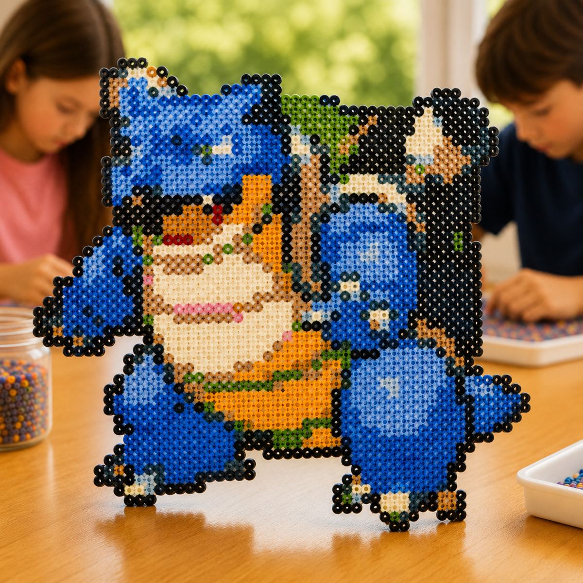 Tortank en perles Hama Midi